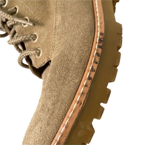 Zara Basic Collection Suede Faux Fur Boots in Size EU 36 - Picture 13 of 16